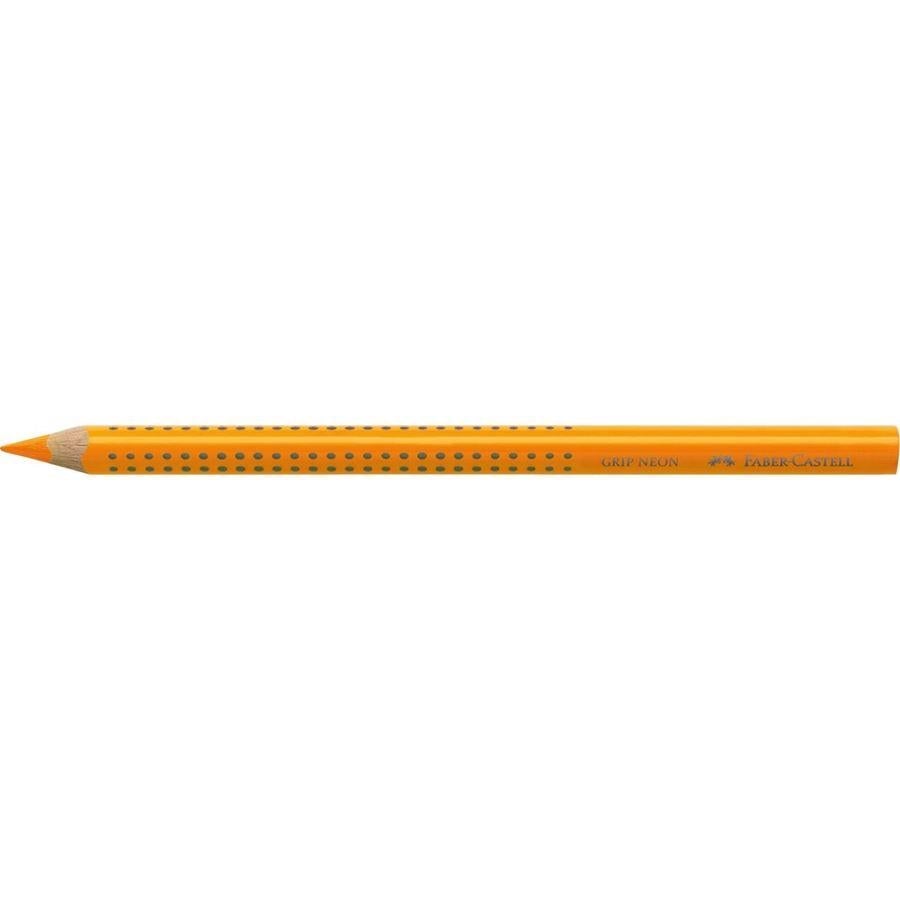 FC Crayon Marqueur Textliner Dry Jumbo Grip-Crayon-Faber-Castell-Orange-Papeterie du Dôme