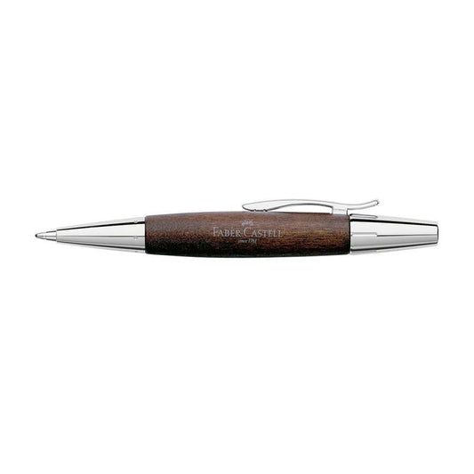 FC E-Motion Poirier Moka Stylo Bille-Stylo Bille-Faber-Castell-Papeterie du Dôme
