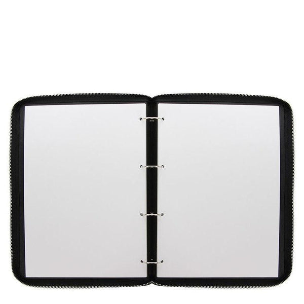 FFX Clipbook Monochrome Zip A4-Clipbook-Filofax-Papeterie du Dôme