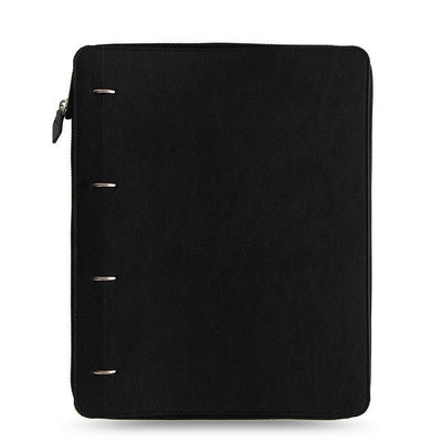 FFX Clipbook Monochrome Zip A4-Clipbook-Filofax-Noir-Papeterie du Dôme