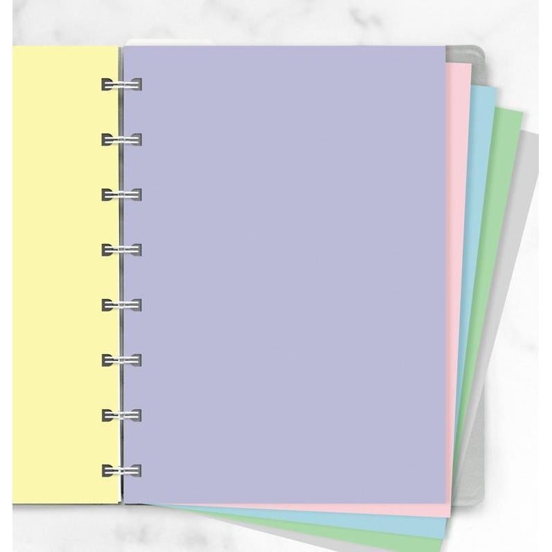 FFX Feuilles de Notes Unies - Assortiment Pastel A5-Recharge Notebook-Filofax-A5-Papeterie du Dôme