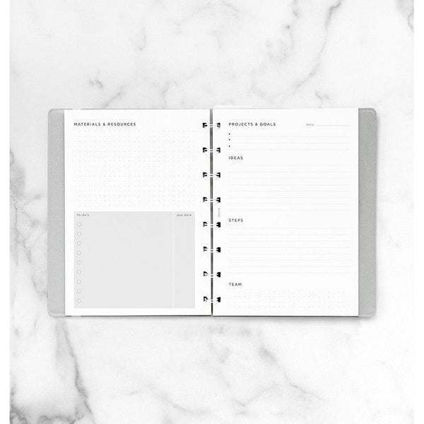 FFX Notebook A5 Projects & Goals Tracker-Recharge-Filofax-Papeterie du Dôme