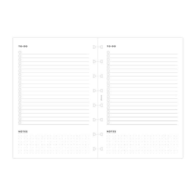 FFX Notebook A5 To Do-Recharge-Filofax-Papeterie du Dôme