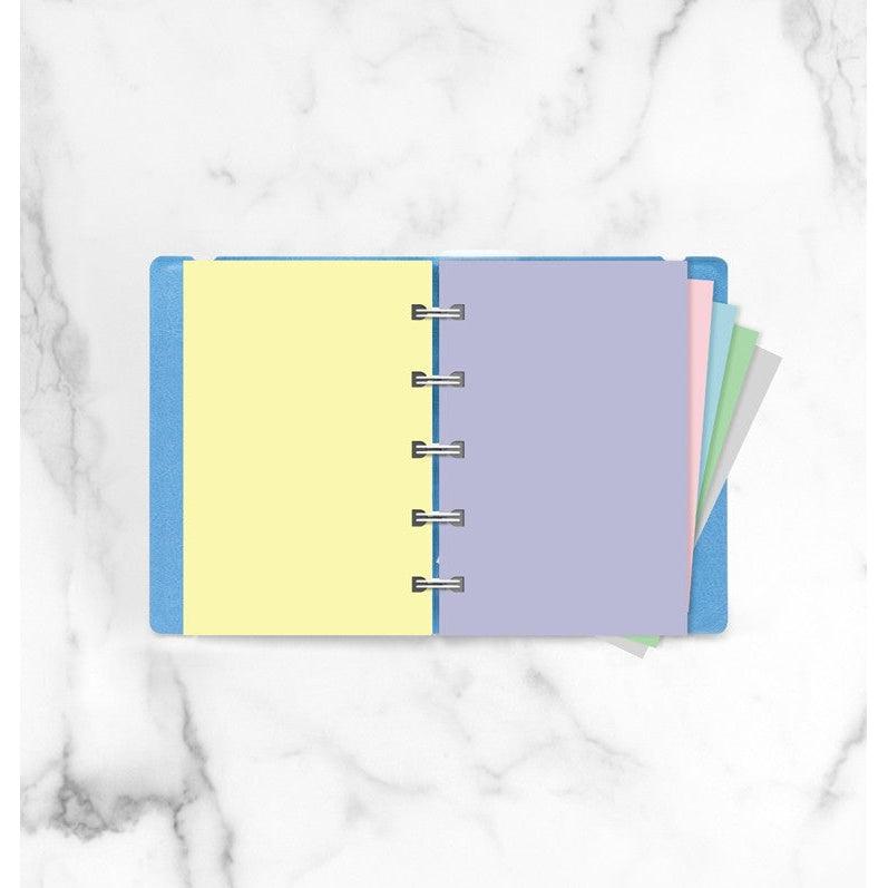 FFX Notebooks - Feuilles de notes unies - Assortiment pastel - Pocket-Recharge Notebook-Filofax-Papeterie du Dôme