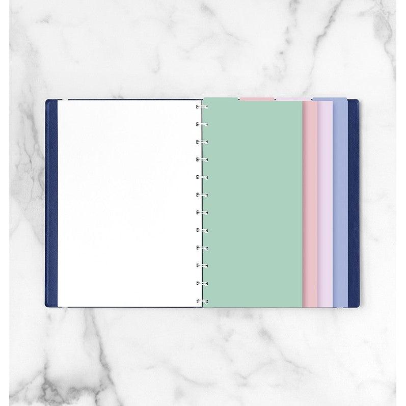 FFX Notebooks - Intercalaires Pastel - A4-Recharge Notebook-Filofax-Papeterie du Dôme