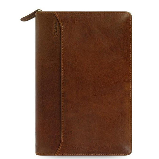 FFX Personal Lockwood Zip-Organiseur-Filofax-Cognac-Papeterie du Dôme