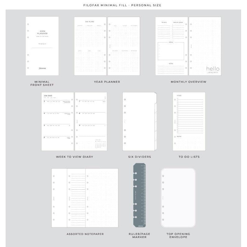 FFX Personal Norfolk-Organiseur-Filofax-Papeterie du Dôme