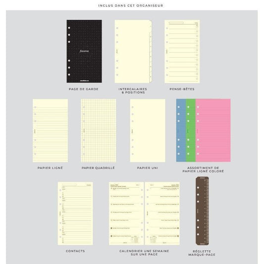 FFX Personal Slim Lockwood-Organiseur-Filofax-Papeterie du Dôme