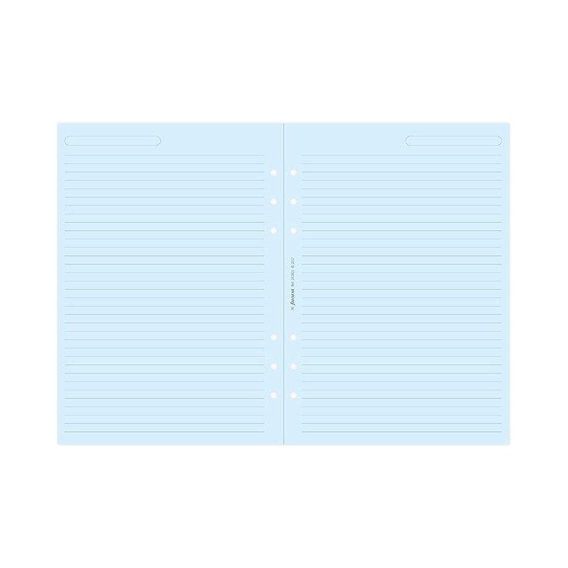 FFX Recharge A5 Feuilles Lignées Bleues-Recharge-Filofax-Papeterie du Dôme