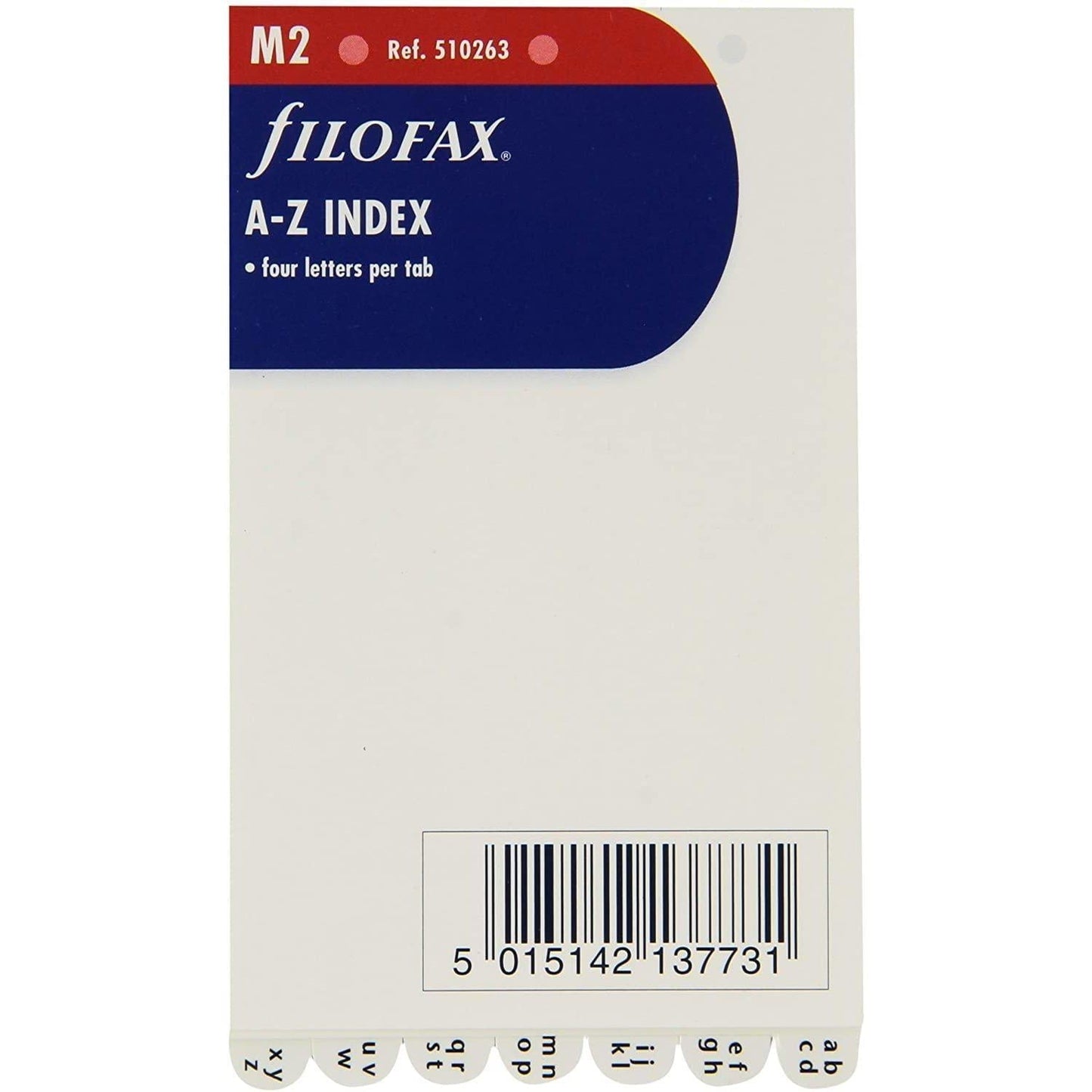 FFX Recharge Mini Index-Recharge-Filofax-Papeterie du Dôme