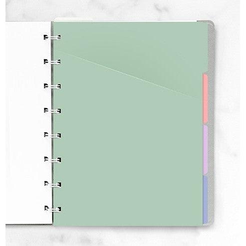 FFX Recharge Notebook A5 Index Couleurs Pastel-Recharge Notebook-Filofax-Papeterie du Dôme
