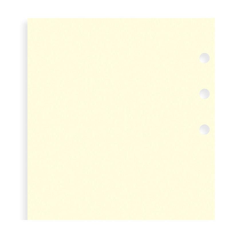 FFX Recharge Personal Feuilles Unies Crème-Autres Recharges Agenda-Filofax-Papeterie du Dôme