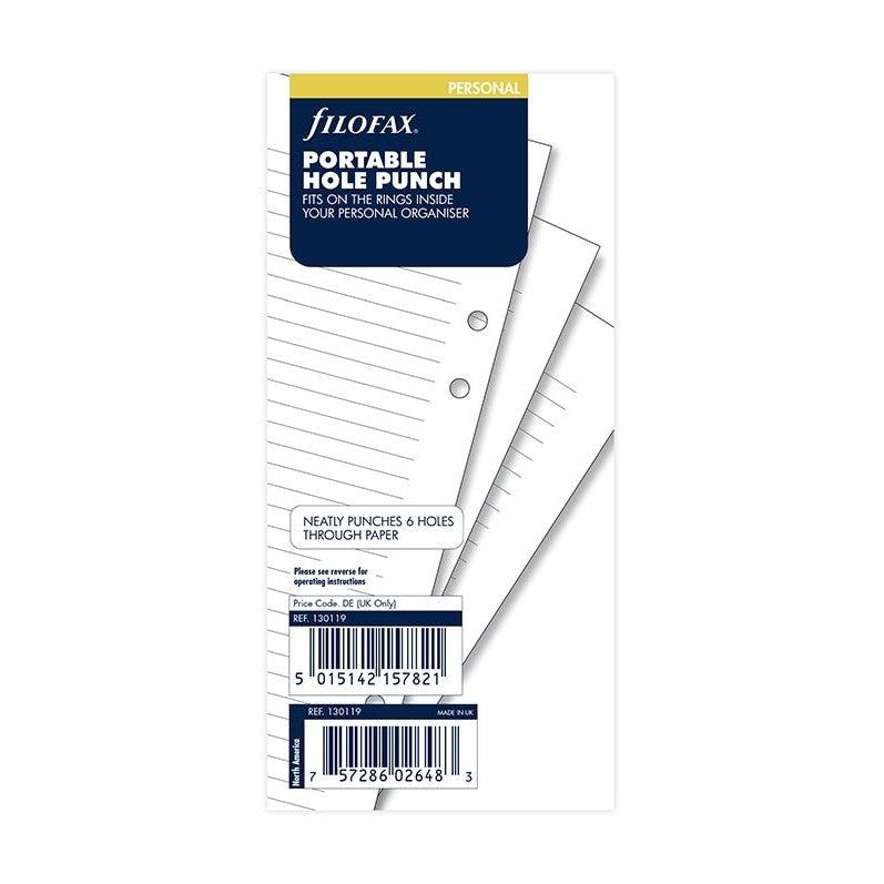 Filofax Recharge Personal Réglette Perforatrice 6 Trous – Papeterie du Dôme
