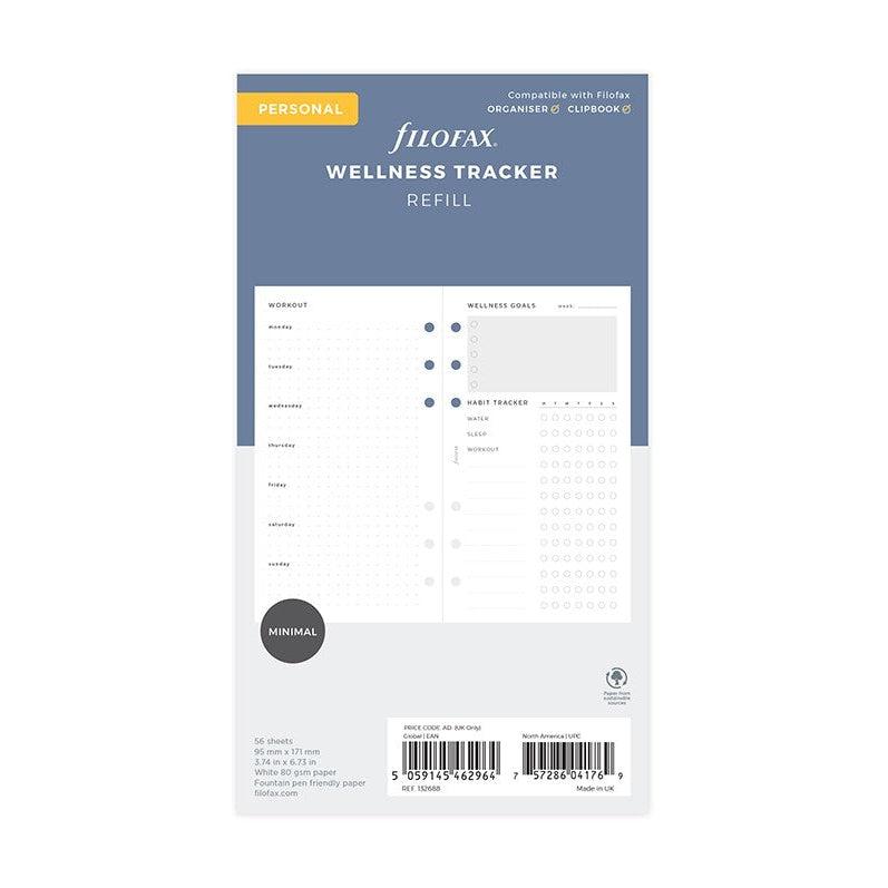 FFX Recharge Personal Wellness Tracker-Autres Recharges Agenda-Filofax-Papeterie du Dôme