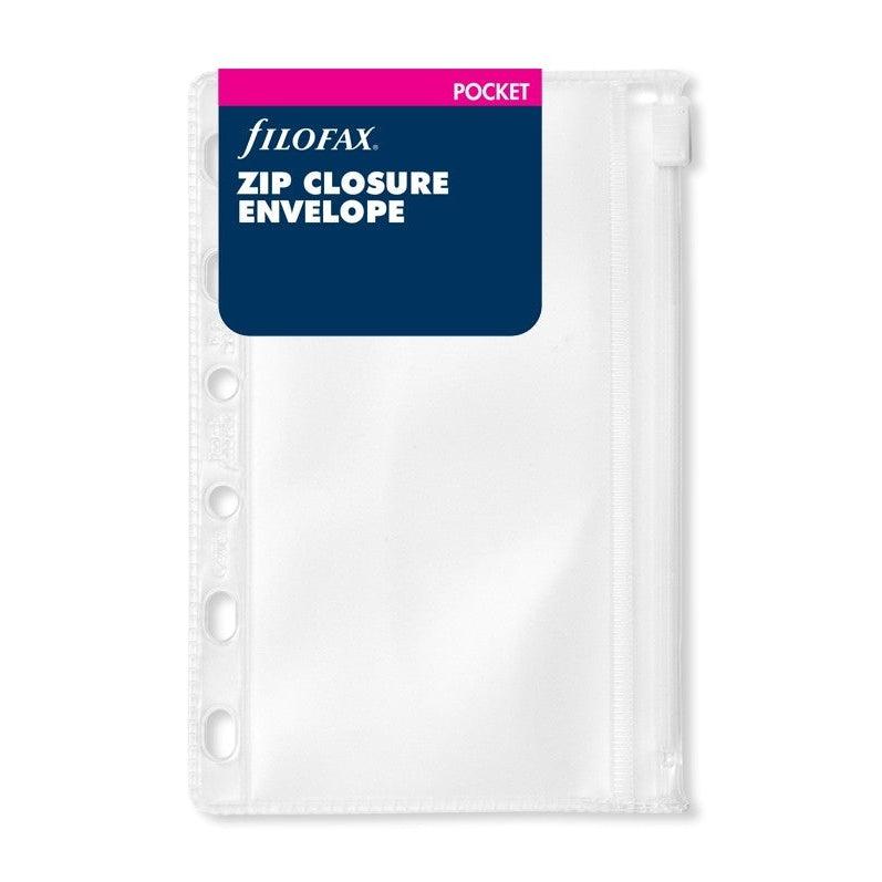 FFX Recharge Pocket Enveloppe Zip-Accessoire-Filofax-Papeterie du Dôme