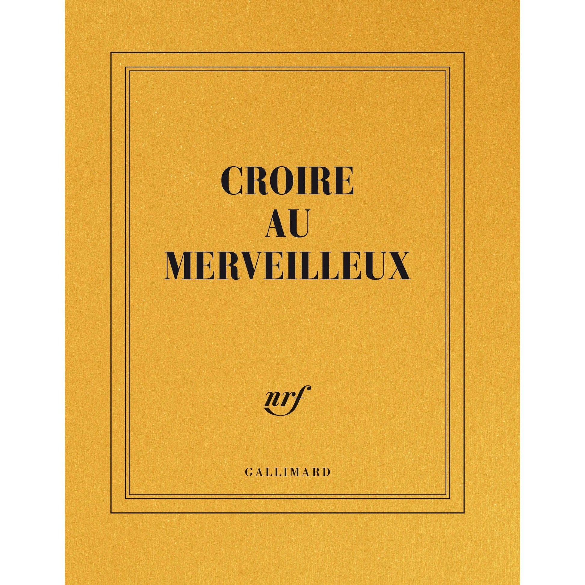 GLMR Carnet "Croire au merveilleux" Ligné-Carnet-Gallimard-Papeterie du Dôme
