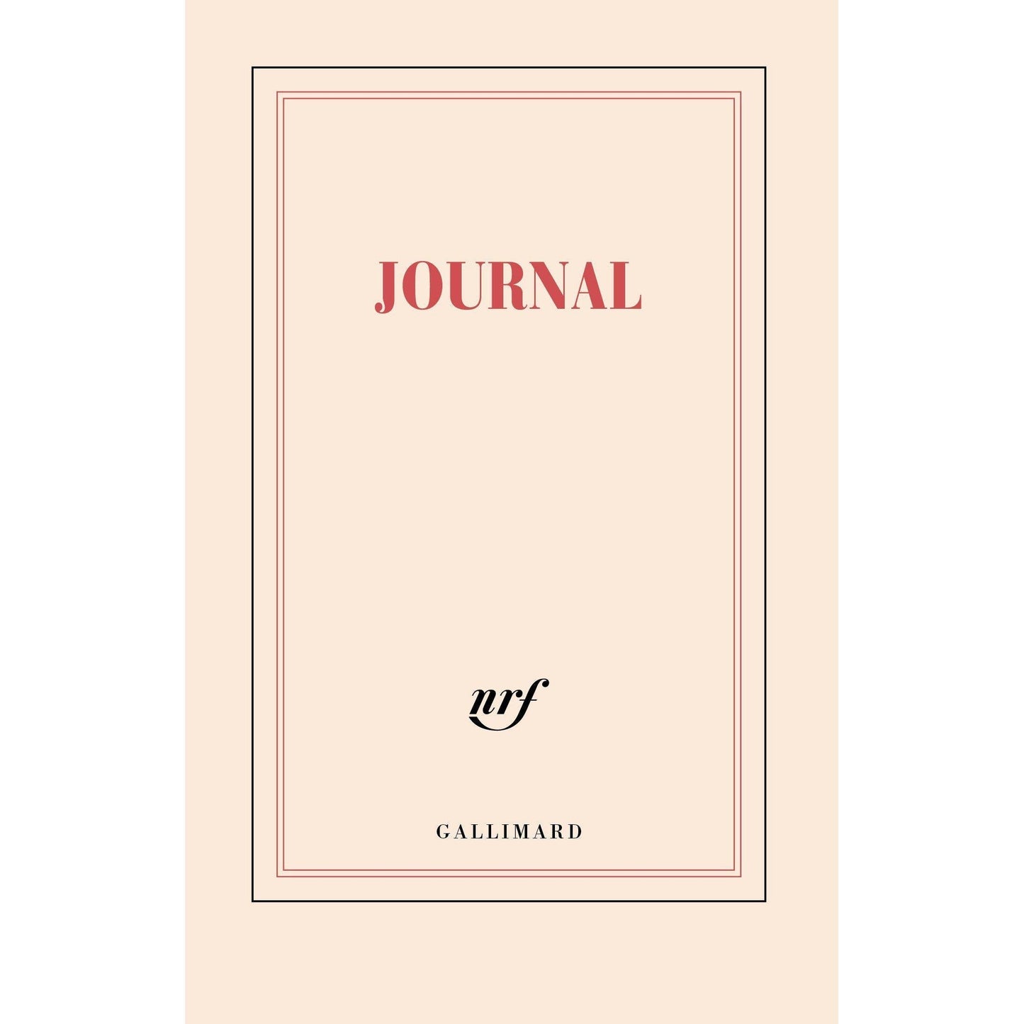 GLMR Carnet "Journal" Ligné-Carnet-Gallimard-Papeterie du Dôme