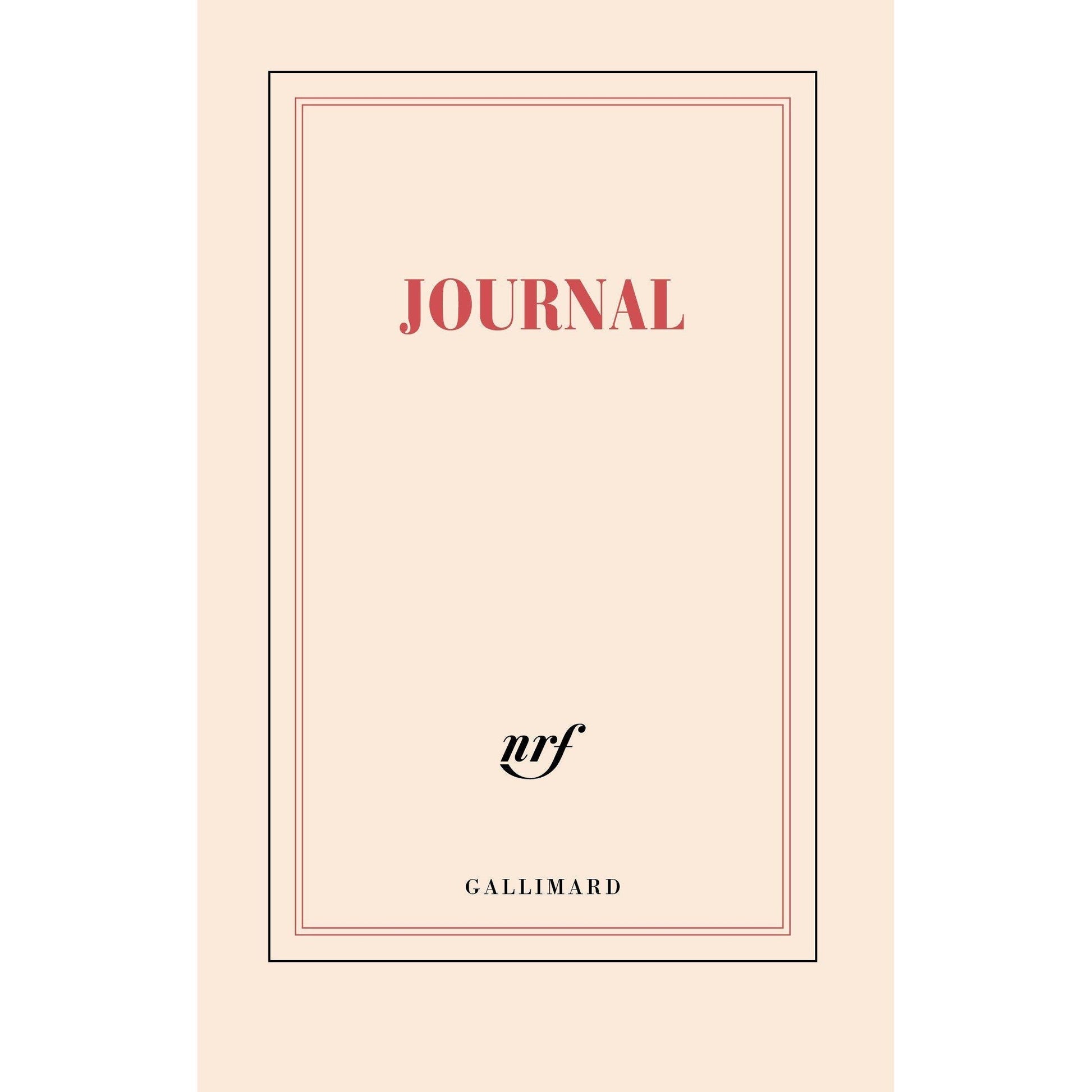 GLMR Carnet "Journal" Ligné-Carnet-Gallimard-Papeterie du Dôme