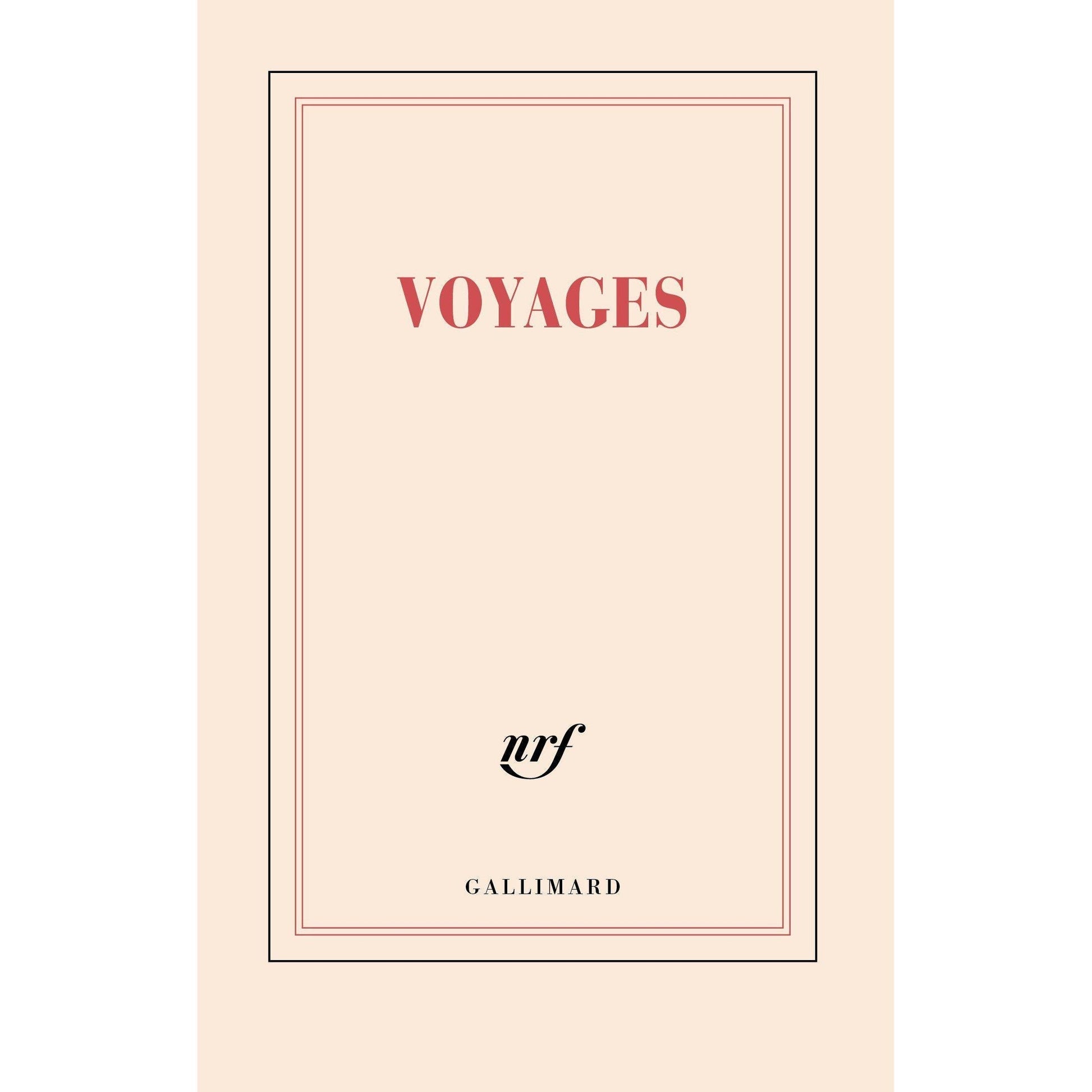 GLMR Carnet "Voyages" Ligné-Carnet-Gallimard-Papeterie du Dôme