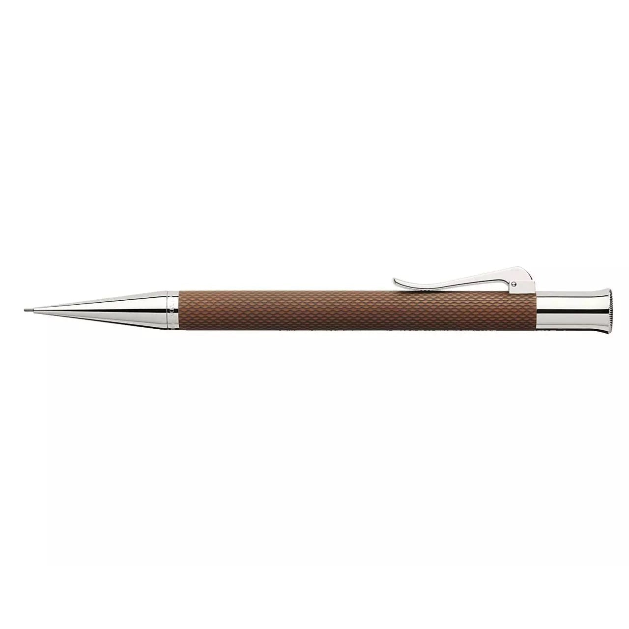 GVFC Guilloché Cognac Porte Mine-Porte Mines-Graf von Faber-Castell-Papeterie du Dôme