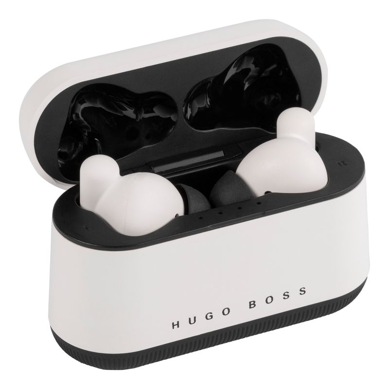 HB Écouteurs Sans Fil Gear Matrix-Écouteurs-Hugo Boss-Blanc-Papeterie du Dôme