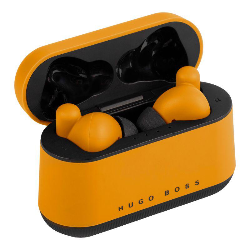 HB Écouteurs Sans Fil Gear Matrix-Écouteurs-Hugo Boss-Jaune-Papeterie du Dôme