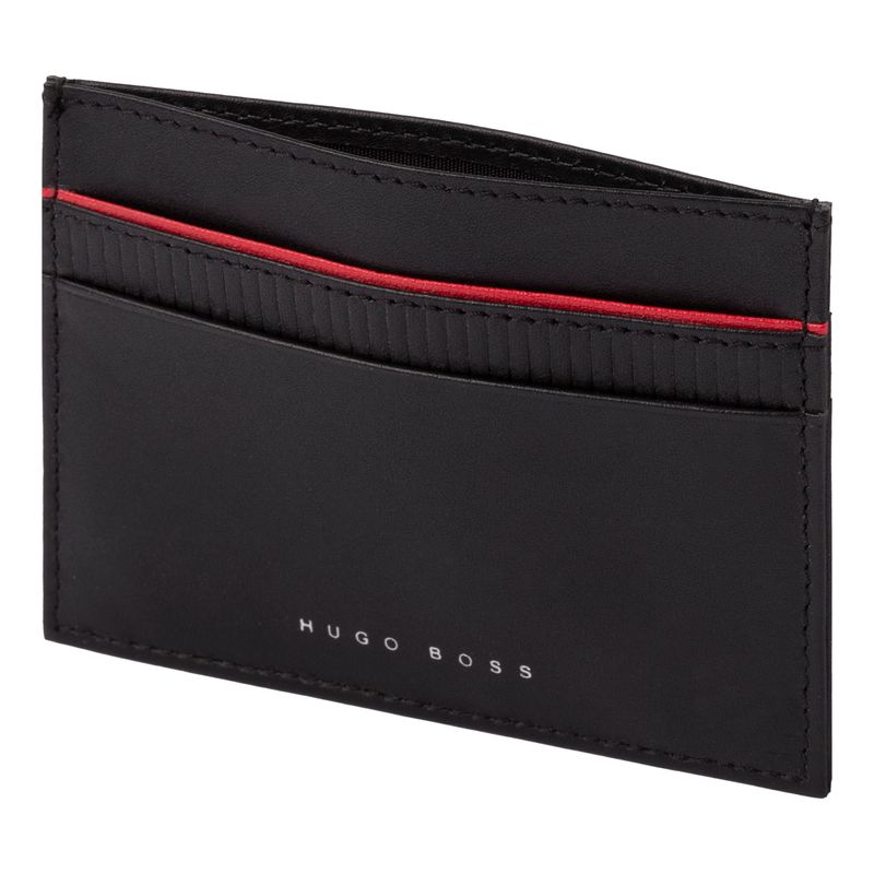 HB Porte Cartes Gear Noir-Porte-cartes-Hugo Boss-Rouge-Papeterie du Dôme