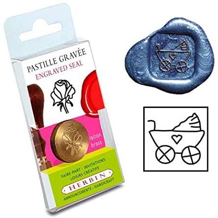 HERBIN Pastille laiton-Sceau-Herbin-Papeterie du Dôme