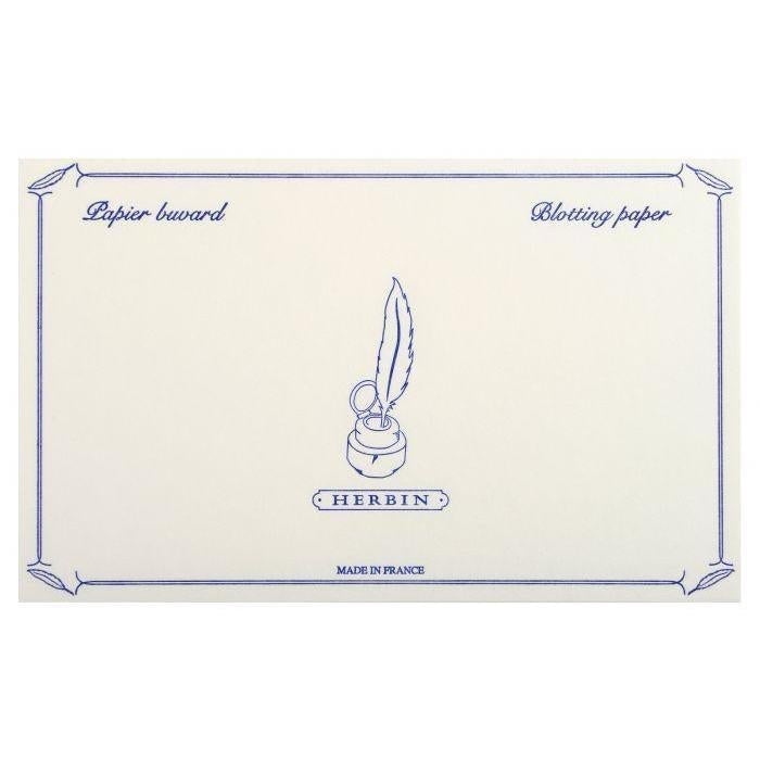 HERBIN Pochette 10 Buvards-Papeterie-Herbin-Papeterie du Dôme