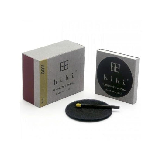 Hibi Bâtons d'Encens Japonais-Encens-Hibi-Yuzu-Papeterie du Dôme
