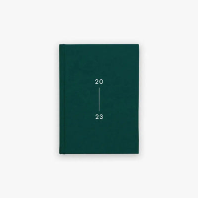 KTK Agenda Notebook Calendar-Agenda-Kartotek-2023-Vert-Papeterie du Dôme