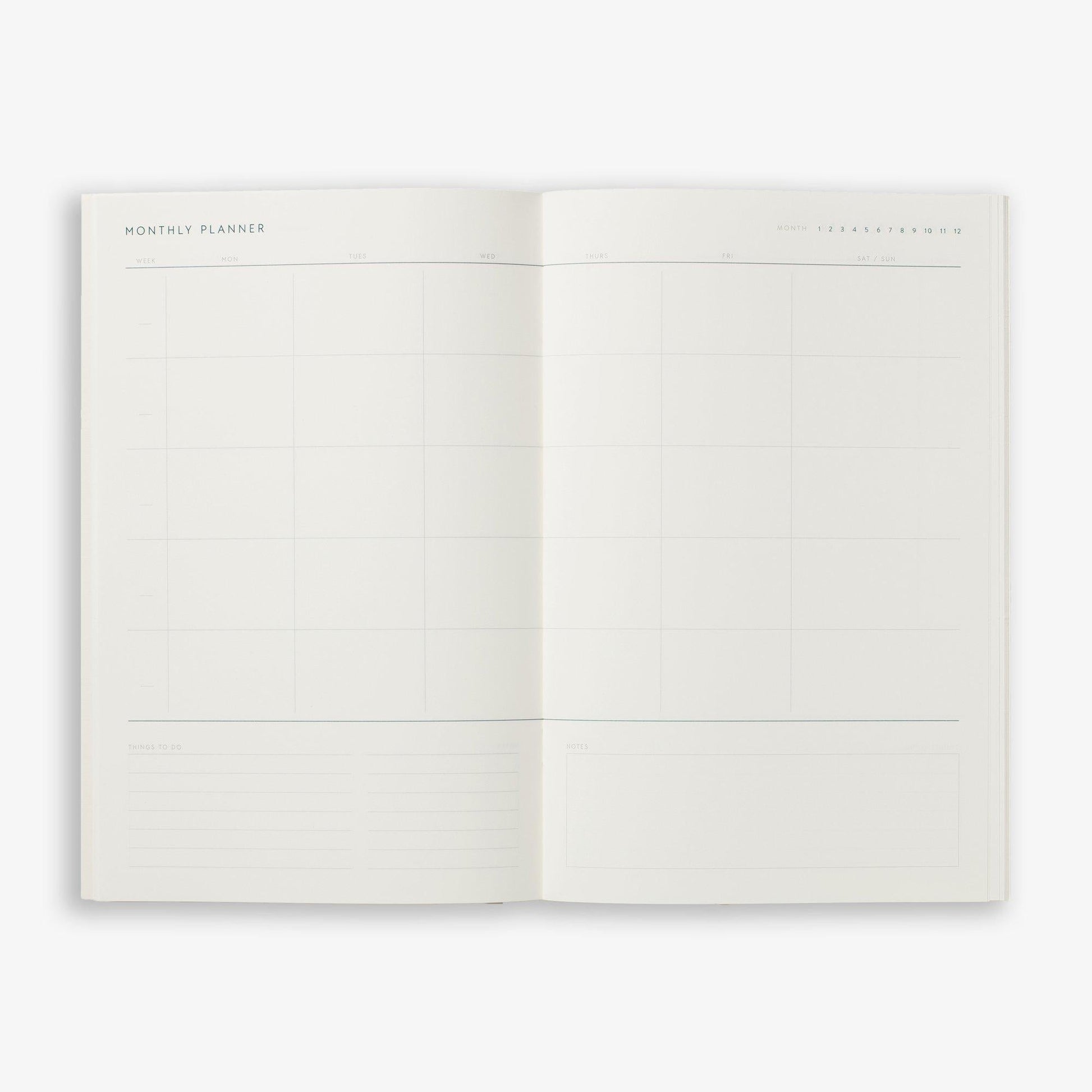 Kartotek Agenda Perpétuel Monthly Planner A4 – Papeterie du Dôme