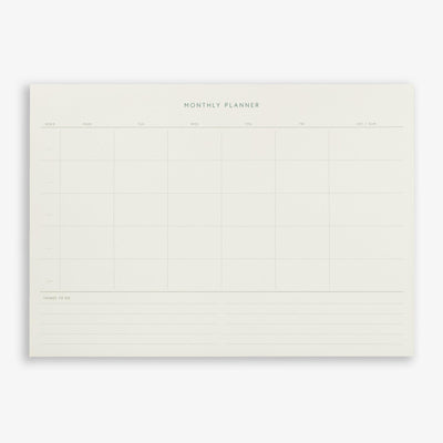 KTK Agenda Perpétuel Monthly Planner Notepad A4-Agenda-Kartotek-Papeterie du Dôme