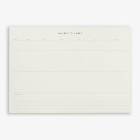KTK Agenda Perpétuel Monthly Planner Notepad A4-Agenda-Kartotek-Papeterie du Dôme