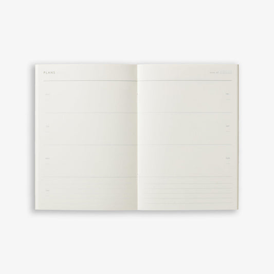 KTK Agenda Perpétuel Weekly Planner Notebook A5 Flexible-Agenda-Kartotek-Papeterie du Dôme