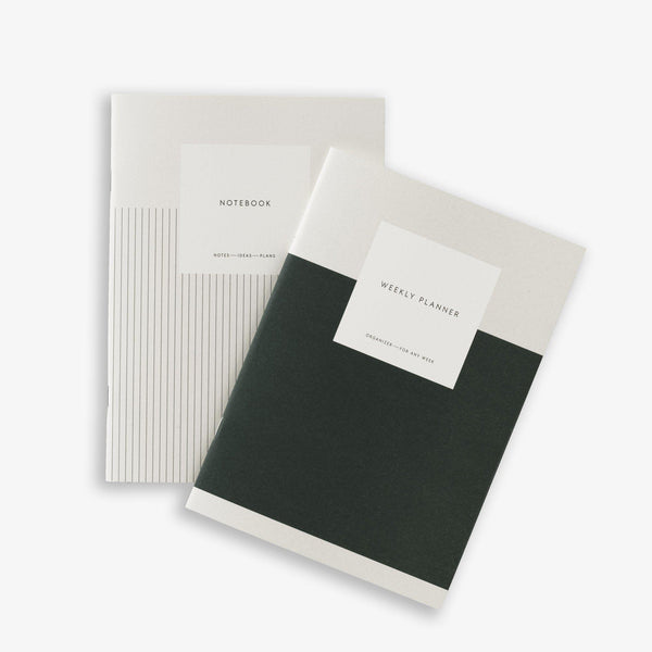 KTK Carnet et Weekly Planner A5-Agenda-Kartotek-Papeterie du Dôme