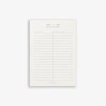 KTK Task List Energy Balance A5-Carnet-Kartotek-Papeterie du Dôme