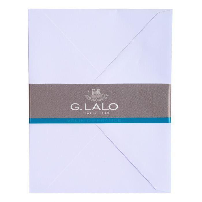 LALO Diplomat 25 Enveloppes 128x172 Gommées-Enveloppes-Lalo-Papeterie du Dôme