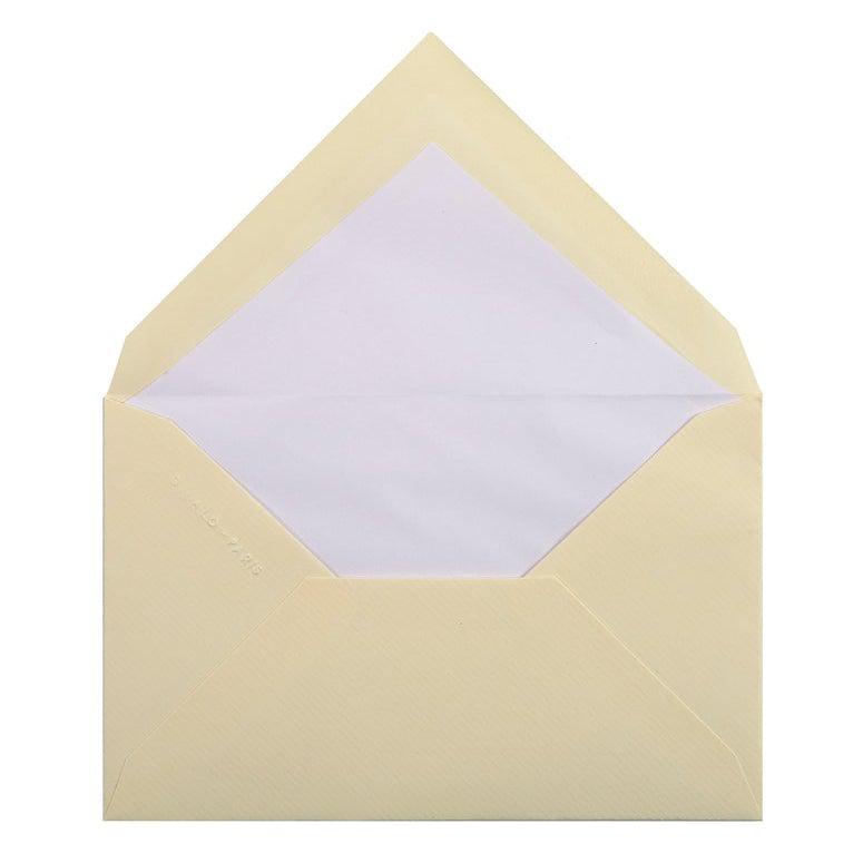 LALO Enveloppes Visite Vergé-Correspondance-Lalo-Ivoire-Papeterie du Dôme