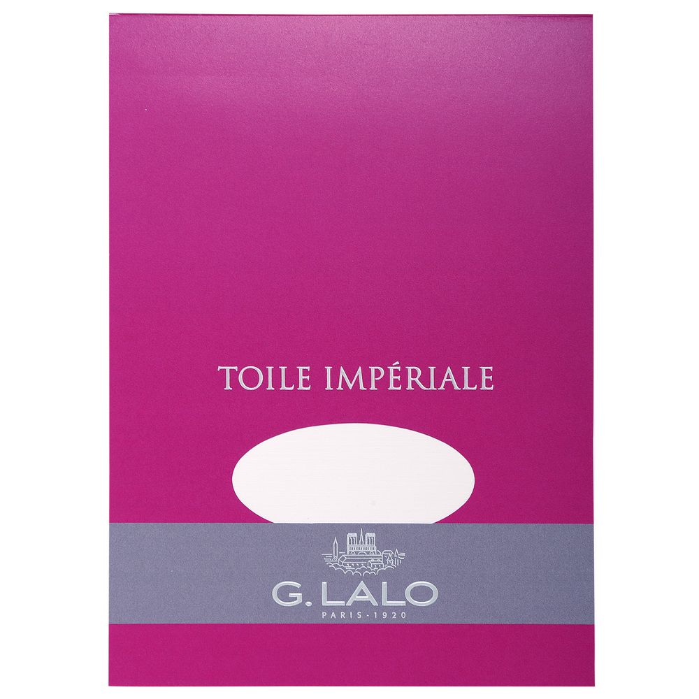 LALO Toile Impériale Bloc A5 blanc-Bloc-Lalo-Papeterie du Dôme