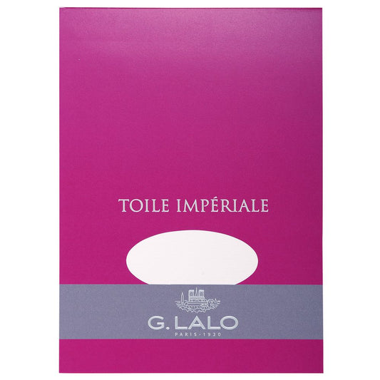 LALO Toile Impériale Bloc A5 blanc-Bloc-Lalo-Papeterie du Dôme