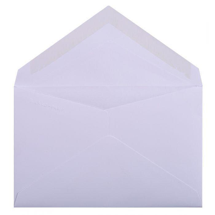 LALO Velin 20 Enveloppes Pour Cartes de Visite Blanc-Enveloppes-Lalo-Papeterie du Dôme