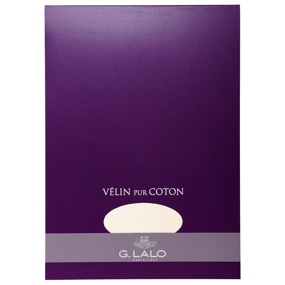 LALO Velin Pur Coton Bloc A4 Crème-Bloc-Lalo-Papeterie du Dôme