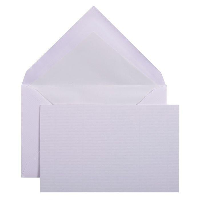 LALO Vergé 10 Cartes avec Enveloppes 85x135 Gommées-Correspondance-Lalo-Papeterie du Dôme