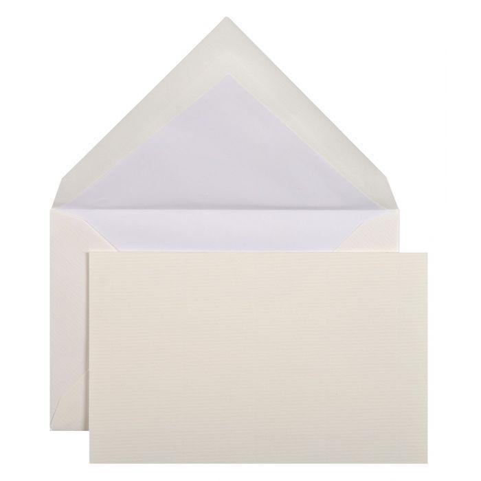 LALO Vergé 10 Cartes avec Enveloppes 85x135 Gommées-Correspondance-Lalo-Papeterie du Dôme