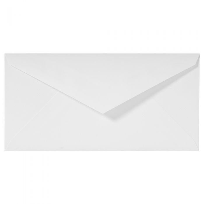 LALO Vergé 25 Enveloppes DL Gommées-Enveloppes-Lalo-Blanc-Papeterie du Dôme