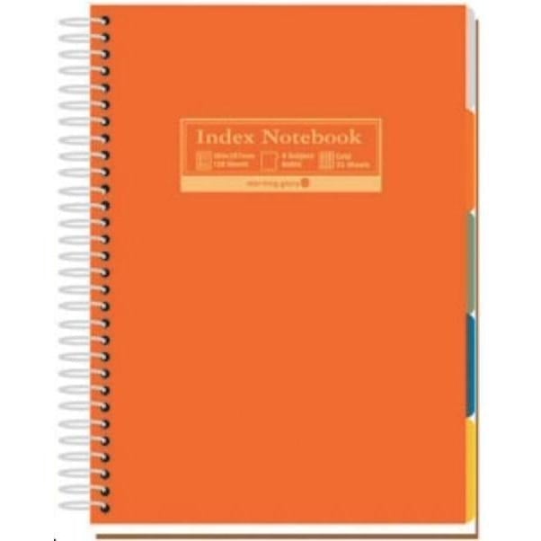 LBX Notebook Spirale Orange-Cahier-Letterbox-Papeterie du Dôme