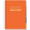 LBX Notebook Spiral Orange