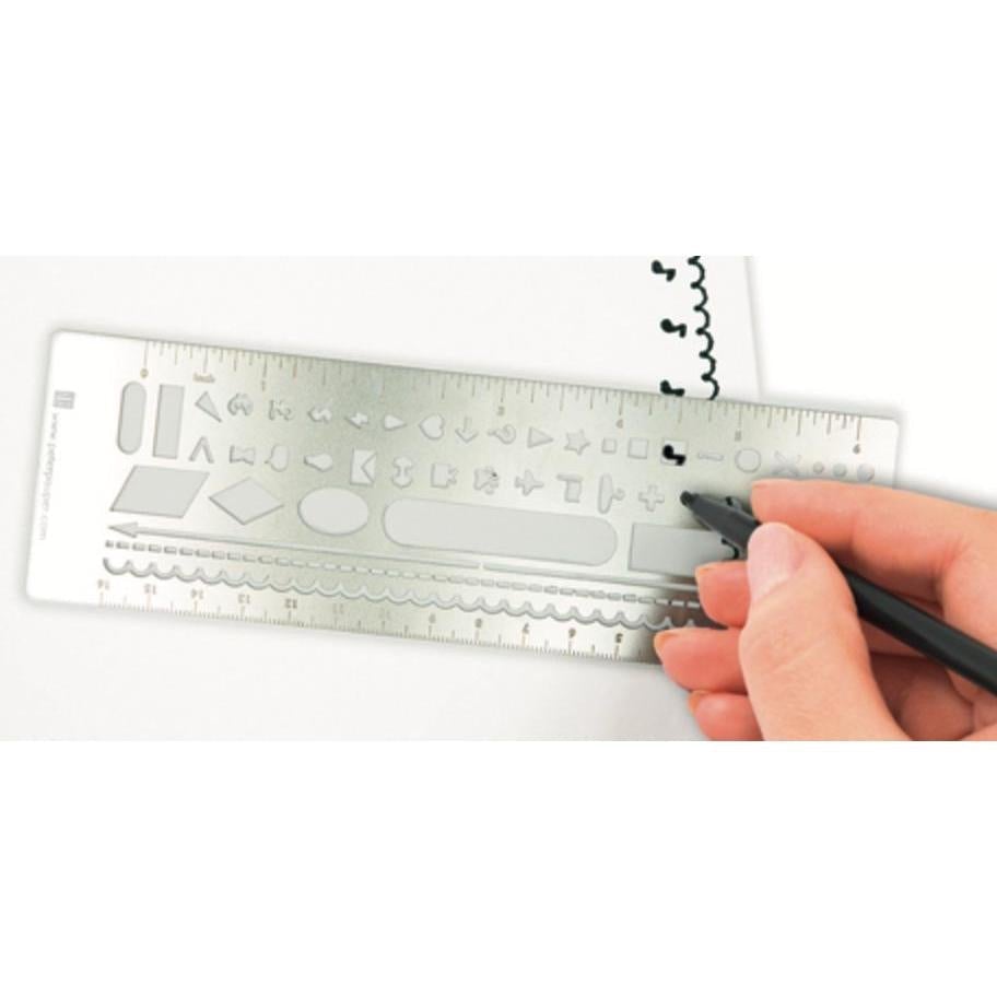 LBX Règle Stencil-Règle-Letterbox-Papeterie du Dôme