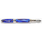 LEP Indigo Stylo Plume-Stylo Plume-Jean Pierre Lépine-Bleu filets Rouge-Papeterie du Dôme